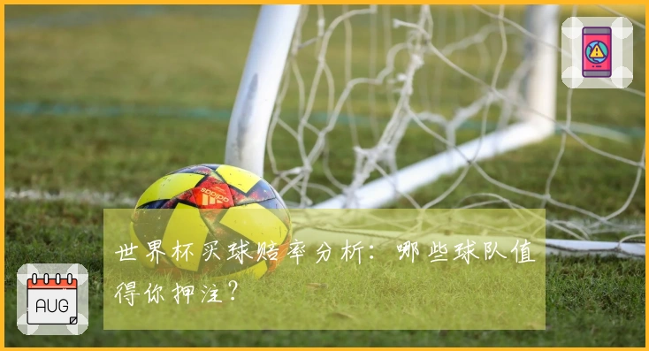 世界杯买球赔率分析：哪些球队值得你押注？